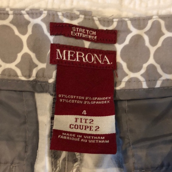 Merona patterned cropped pants - Picture 3 of 3